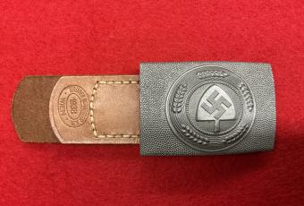 RAD NCO/Enlisted Belt Buckle with Leather Tab