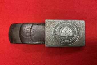 RAD NCO/Enlisted Belt Buckle with Leather Tab