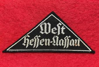BDM District Sleeve Triangle of West Hessen-Nassau