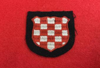 SS Croatian 13th Mountain Division Sleeve Shield
