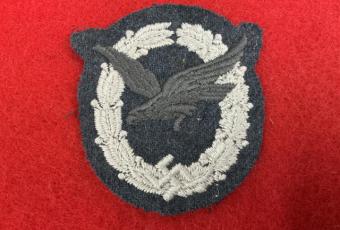 Luftwaffe Cloth Air Gunner Badge