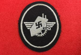 Werkschutz Factory Guard Leader's Sleeve Badge