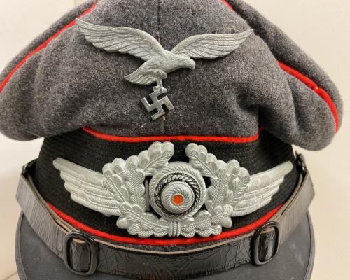 Luftwaffe NCO/Enlisted Artillery Visor Cap