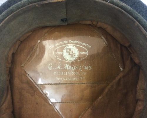 Luftwaffe NCO/Enlisted Flak Artillery Visor Cap