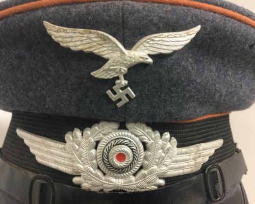 Luftwaffe NCO/Enlisted Signals Visor Cap