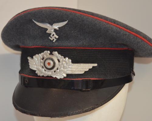 Luftwaffe NCO/Enlisted Flak Artillery Visor Cap
