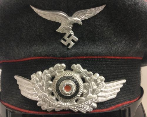 Luftwaffe NCO/Enlisted Flak Artillery Visor Cap