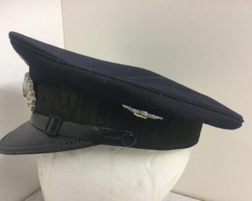 War Veterans Organization Member Visor Cap With Edelweiss
