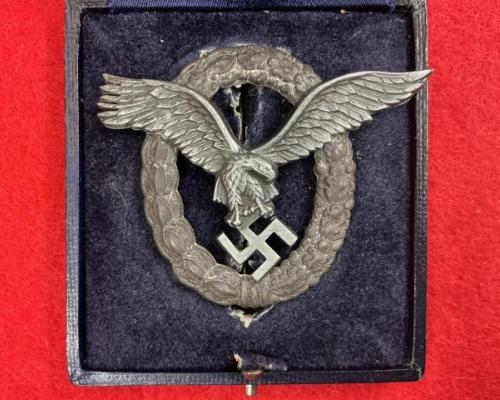 Cassed Luftwaffe Pilot Badge
