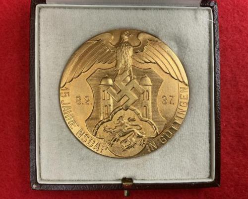 Cassed 1937 Göttingen Gau Honor Prize