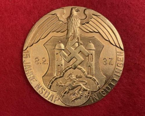 Cassed 1937 Göttingen Gau Honor Prize