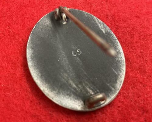 Cassed Silver Wound Badge