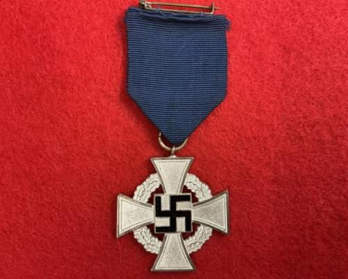 Faithful Service Medal 25 Years
