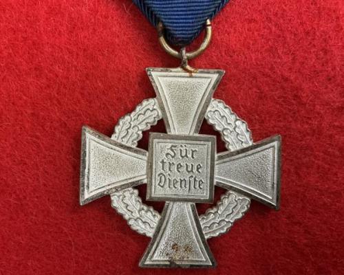 Faithful Service Medal 25 Years