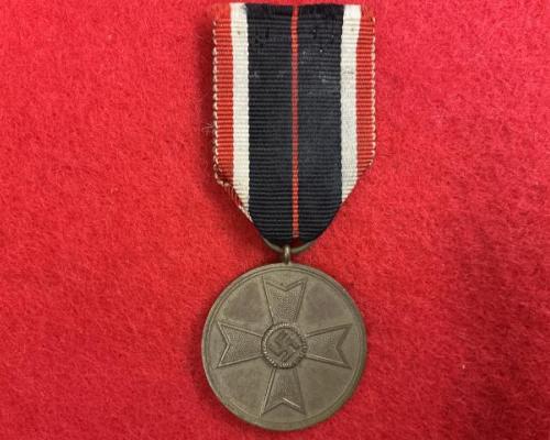 War Merit Medal With Ribbon