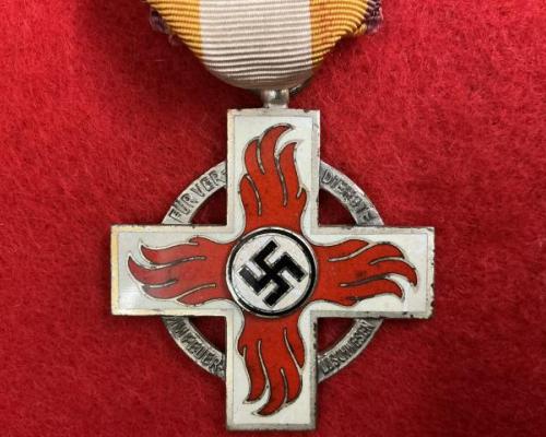 Fire Brigade 2nd Class Honour Badge