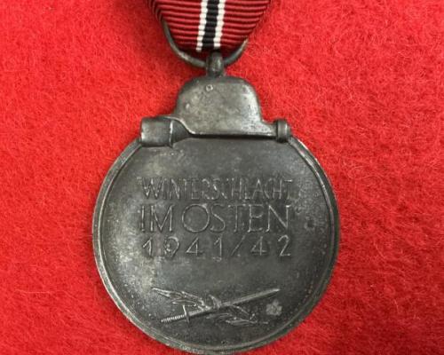 Eastern Front Winter Campaign Medal With Ribbon