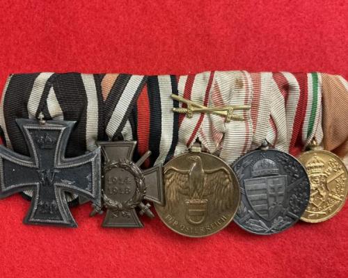 WW1 Imperial Five Place Medal Bar