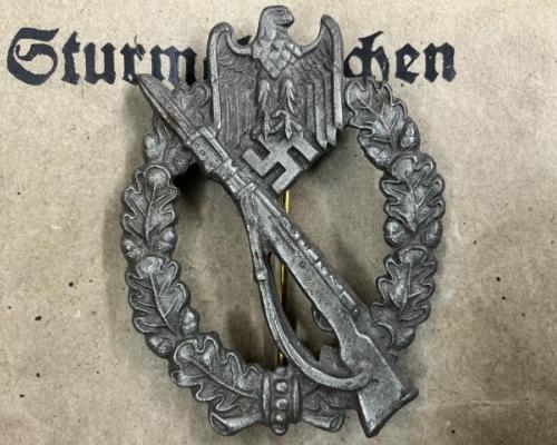 Infantry Assault Badge Witth Envelope
