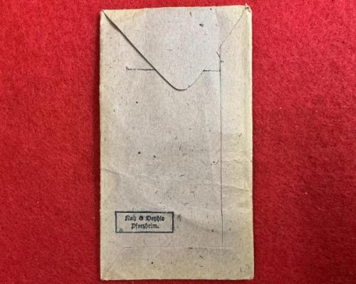 Luftschutz Medal 2nd Class With Ribbon & Envelope