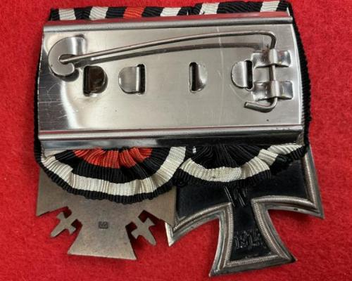 WW1 Imperial Two Place Medal Bar