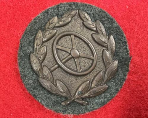 Bronze Proficiency Driver Sleeve Badge 