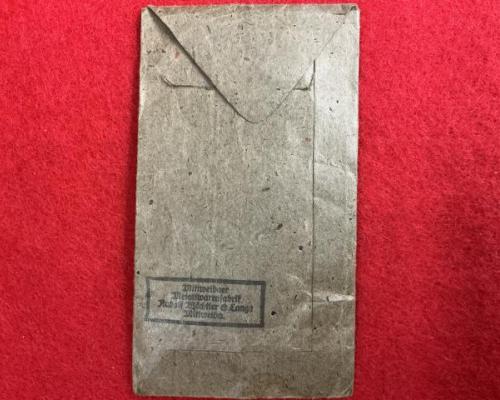 Silver Wound Badge With Envelope