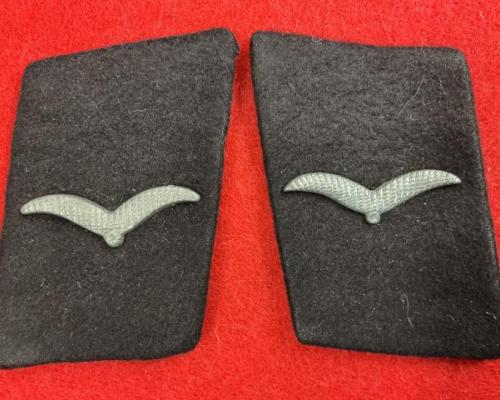 Luftwaffe Pioneer Flieger Collar Tabs