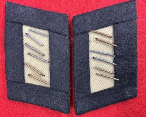 Luftwaffe Pioneer Obergefreiter Collar Tabs