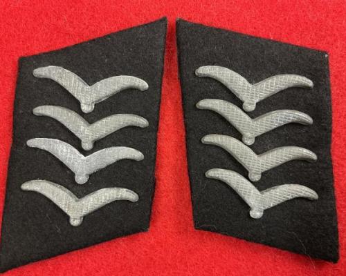 Luftwaffe Pioneer Stabsgefreiter Collar Tabs