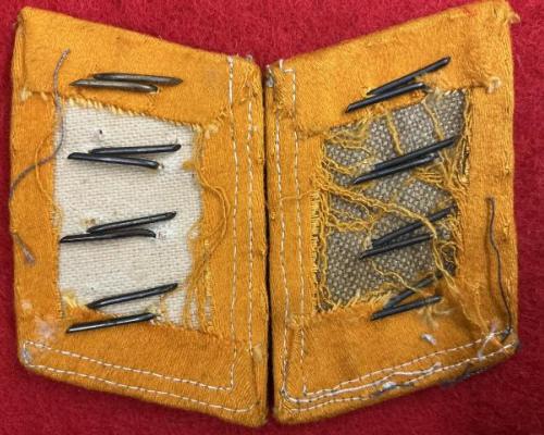 Luftwaffe Flight Personnel Oberfeldwebel Collar Tabs