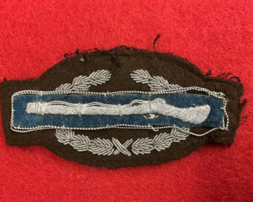 Army CBI Bullion Badge