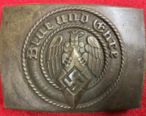 Hitler Youth Navy Belt Buckle