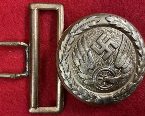 Railroad Officer Belt Buckle