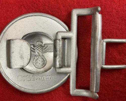 Justice Official’s Leaders Belt Buckle