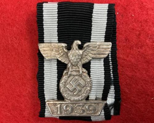 Iron Cross 2nd Class Spange With Ribbon