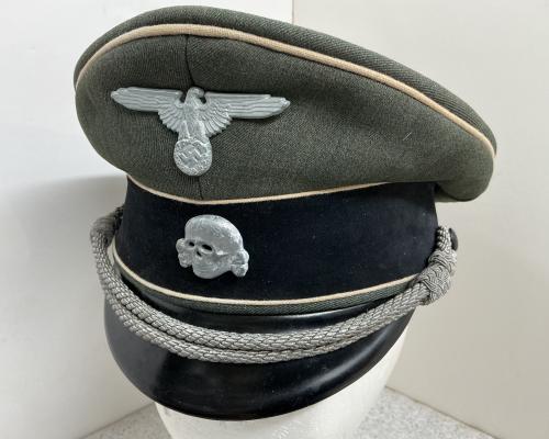 SS Infantry Officer Visor Cap