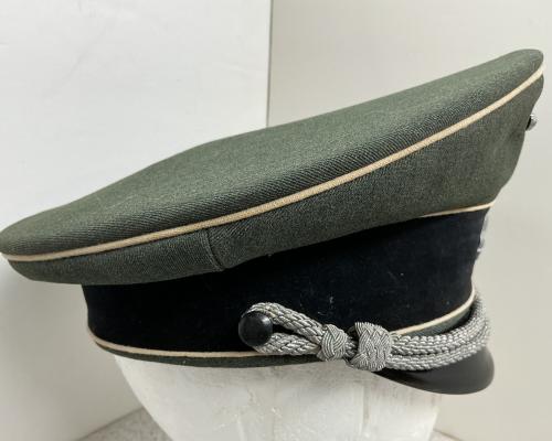 SS Infantry Officer Visor Cap