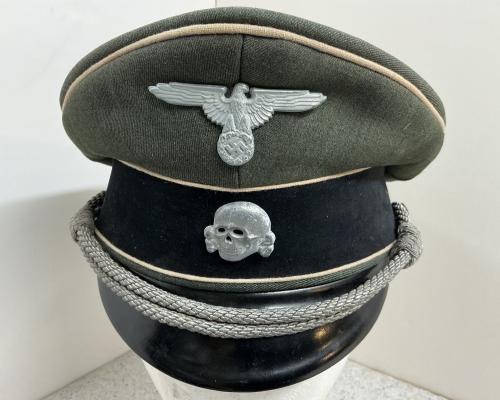 SS Infrantry Officer Visor Cap