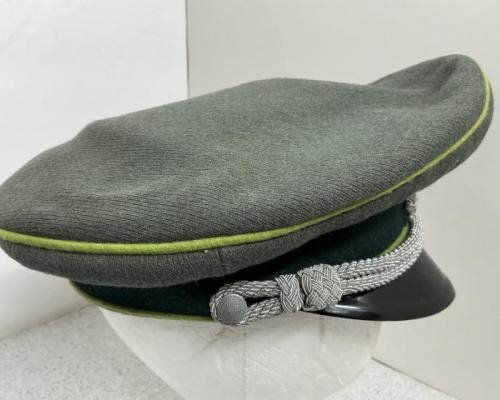 Army Panzer Grenadier Officer Visor Cap