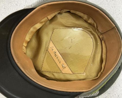 Army Panzer Grenadier Officer Visor Cap
