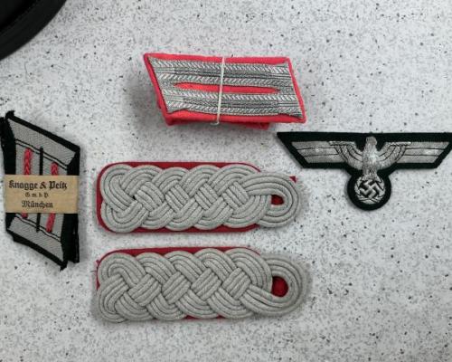 Army Officer Panzer Cloth Insignia’s