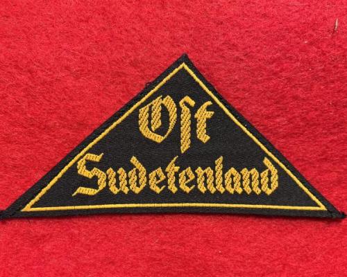 HJ District Sleeve Triangle of East Sudetenland