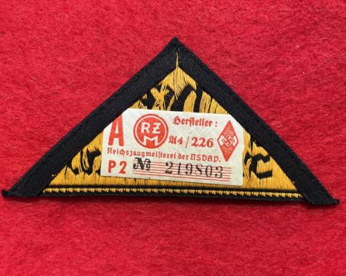 HJ District Sleeve Triangle of East Sudetenland