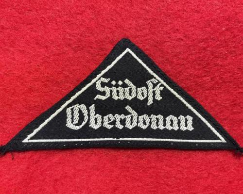 BDM District Sleeve Triangle of Southeast Oberdonau