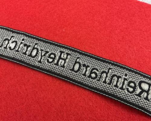SS Reinhard Heydrich Cuff Title