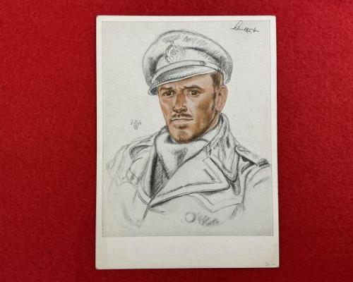 W. Willrich Kapitänleutnant Schultze Postcard
