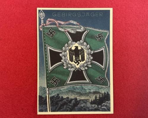 Army Gebirgsjäger Postcard