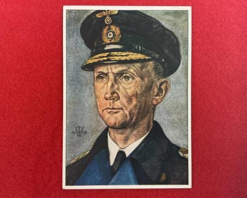 Admiral Dönitz Postcard