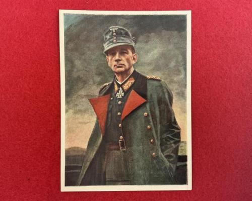 General Dietl Postcard